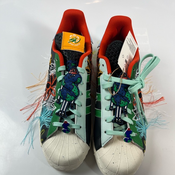 adidas gazelle silver green womens Adidas x Sean Wotherspoon Superstar SUPEREARTH – Extra Butter main image 0
